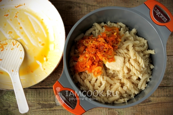 Макароны отварные с обжаркой