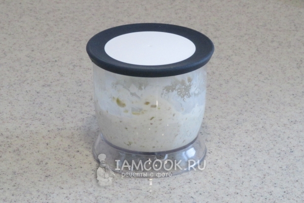 Взбить творожную смесь