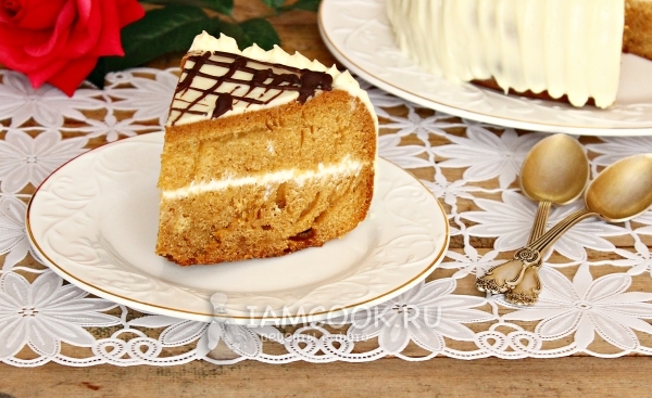 Готовый «Сметанник» в мультиварке