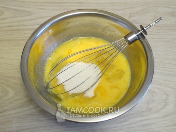 Яйца с сахаром