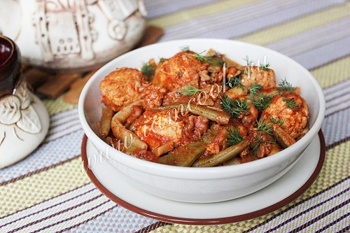 Лобио из стручковой фасоли