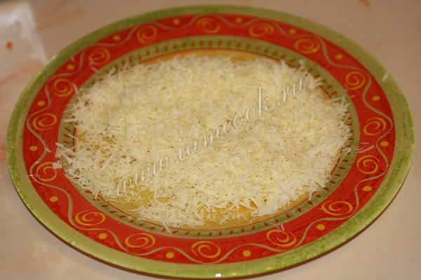 Мелко натертый сыр