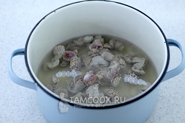 Сварить желудки