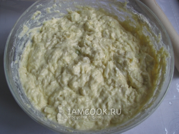 Размешать тесто