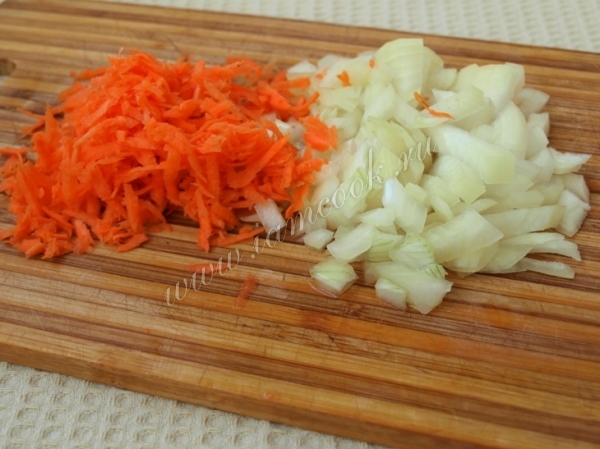 Морковь и лук