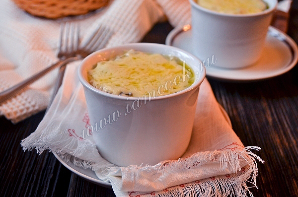 Готовим жюльен из грибов