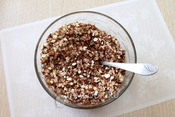 Хлопья с сахаром и какао