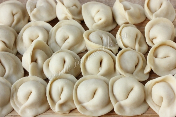 Лепим пельмешки