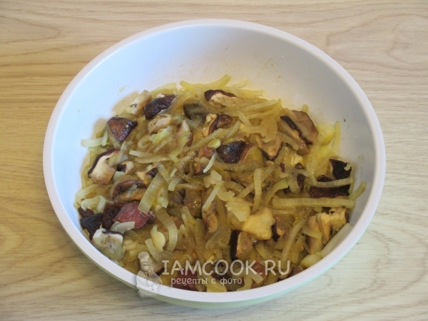 Обжарка начинки для курника