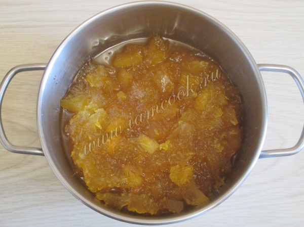 Варим варенье из тыквы и лимона