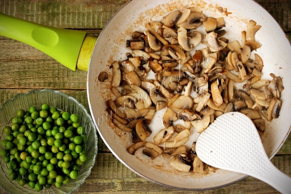 Обжарка грибов