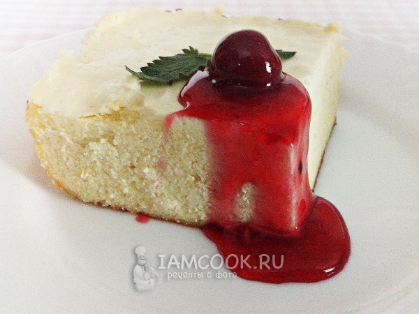 Рецепт творожной запеканки под сметанной заливкой