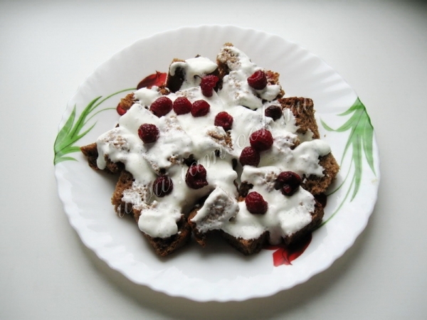 Собираем торт Пудель