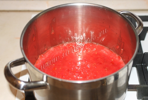 томатное пюре для аджики