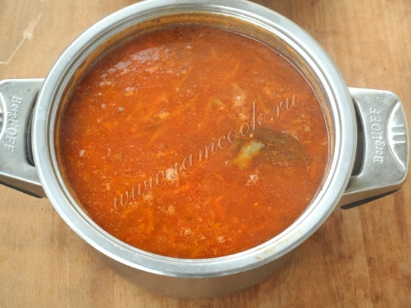 Рецепт постного рассольника