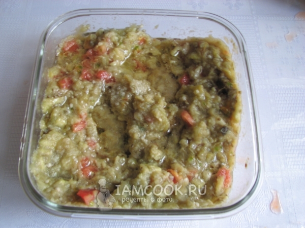 Влить масло