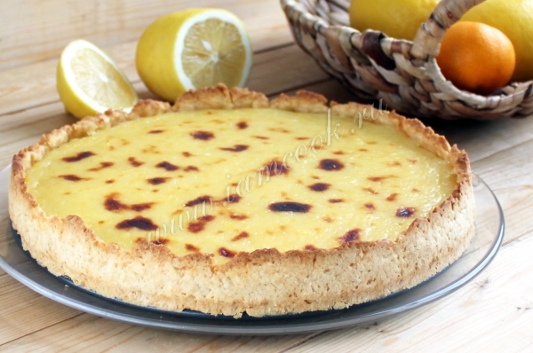 Рецепт лимонного торта