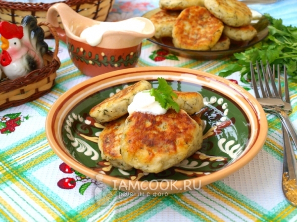  Картофельные оладьи