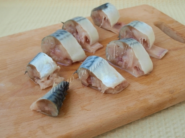 Скумбрия кусочки