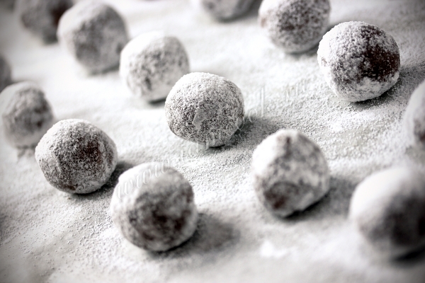 Печенье в сахарной пудре