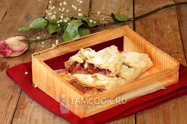 Фото штруделя из слоёного теста