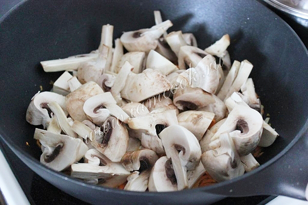 Обжарка грибов