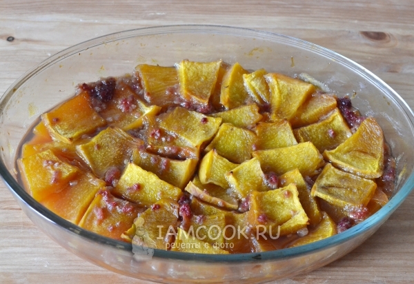 Запечь тыкву в духовке