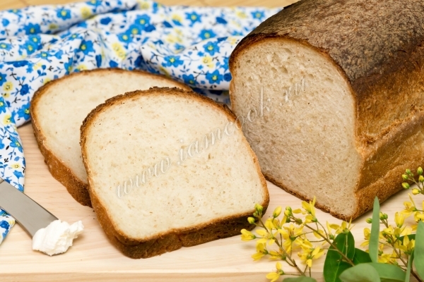 Рецепт пшеничного хлеба с отрубями