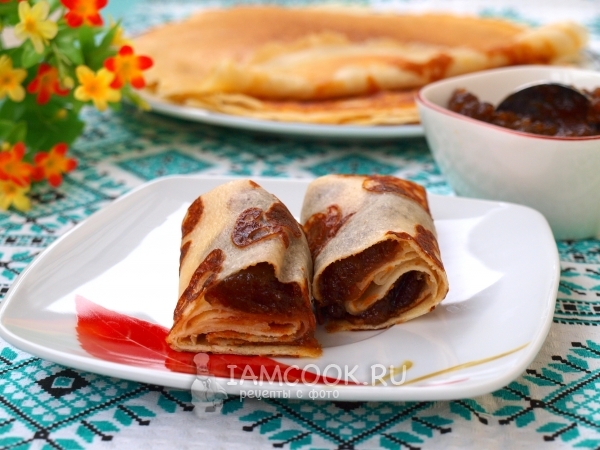 Фото блинов без яиц на кефире