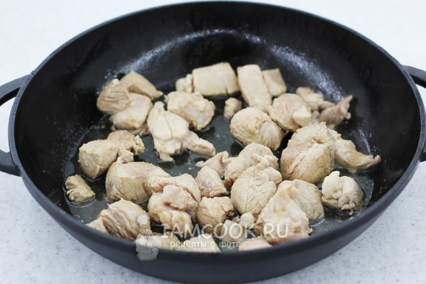 Обжарка свинины