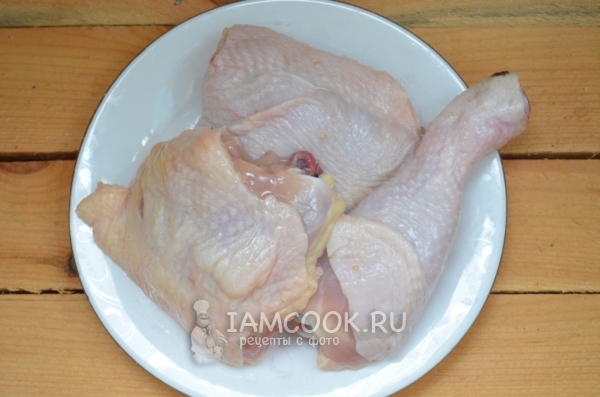 Подготовить курицу