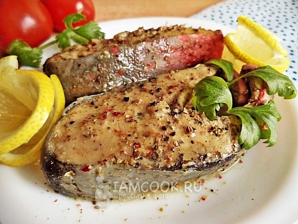 Фото красной рыбы в духовке