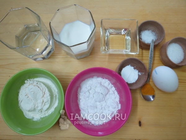 Ингредиенты для теста