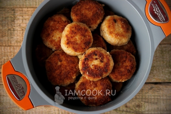 Фото мясных котлет с рисом