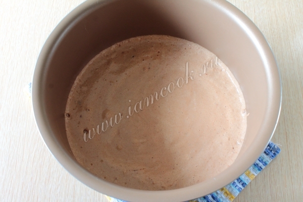 Тесто в форме мультиварке