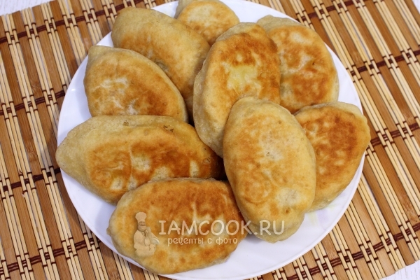 Рецепт жареных пирожков на кефире