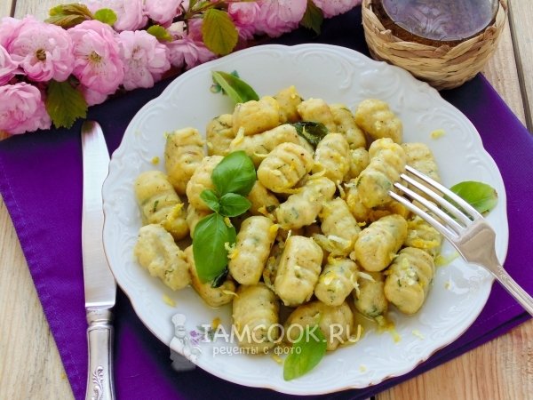 Рецепт картофельных ньокки с базиликом
