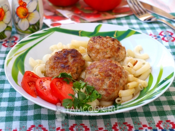 Рецепт котлет из фарша индейки