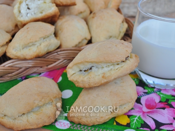 Фото печенья с творожной начинкой