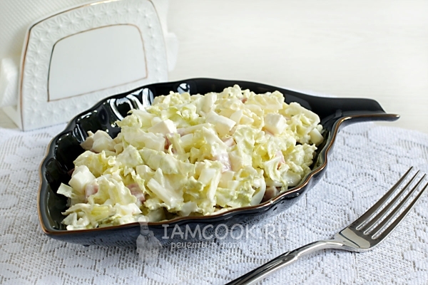 Фото белого салата