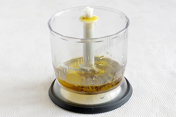 Оливковое масло в блендере