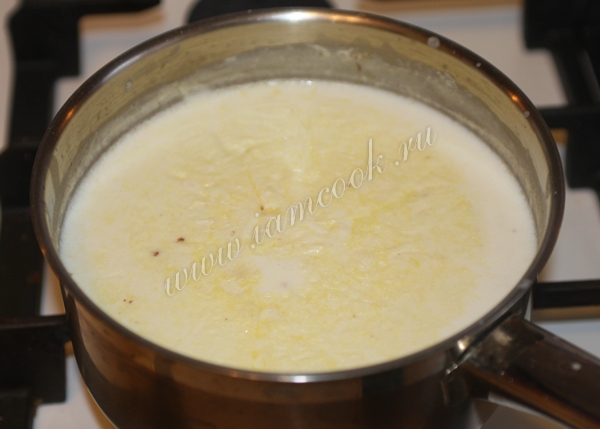 фотография соуса бешамель