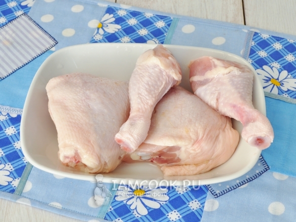 Подготовить куриные ножки
