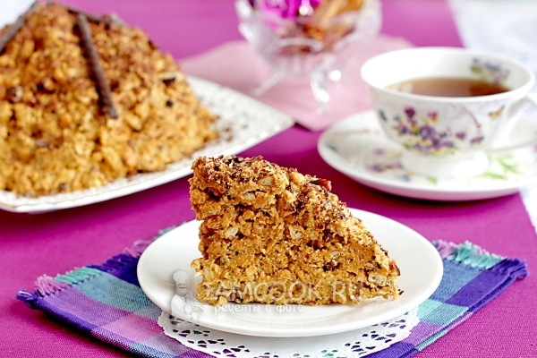 Рецепт торта «Муравейник» из печенья