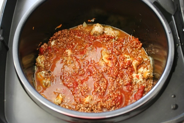 Готовим гречку в мультиварке