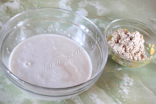 Овсяная водичка и жмых