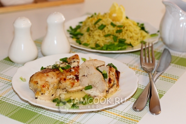 Фото куриных грудок, запеченных в сливках