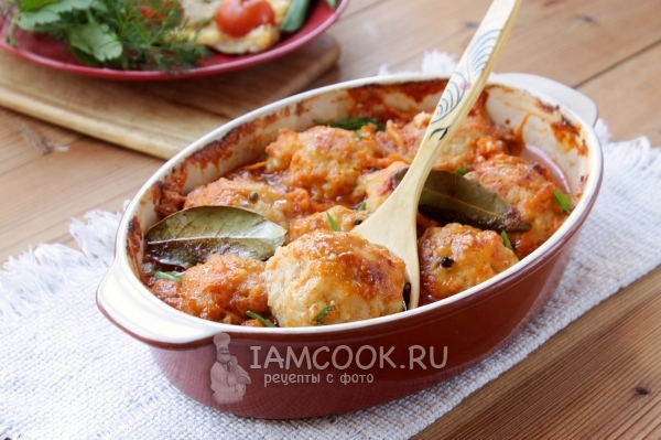 Рецепт рыбных тефтелей в томатном соусе