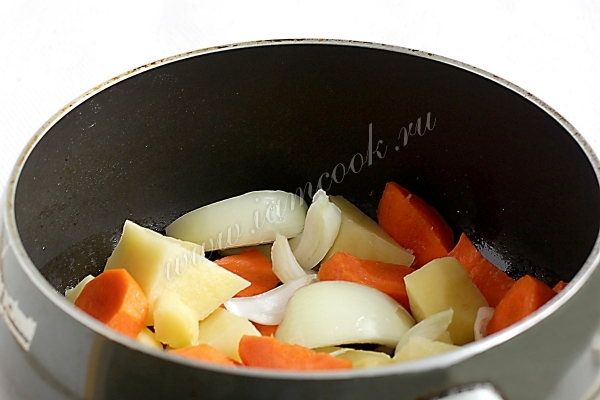 Обжарка овощей