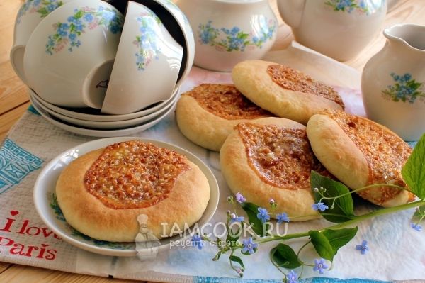 Рецепт медовой лепешки